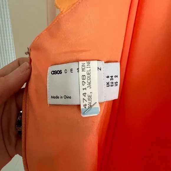 ASOS Textures Gown - Picture 6 of 6